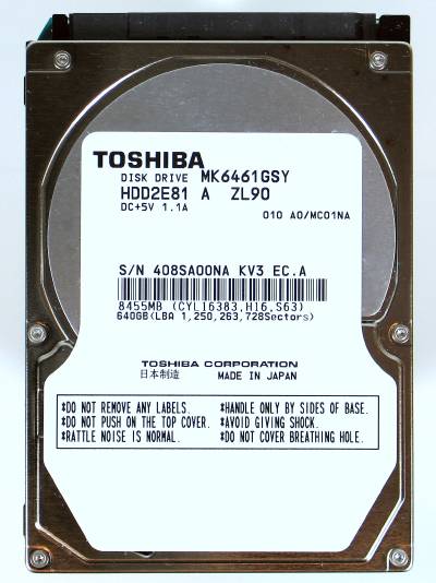 Toshiba MK6461GSY